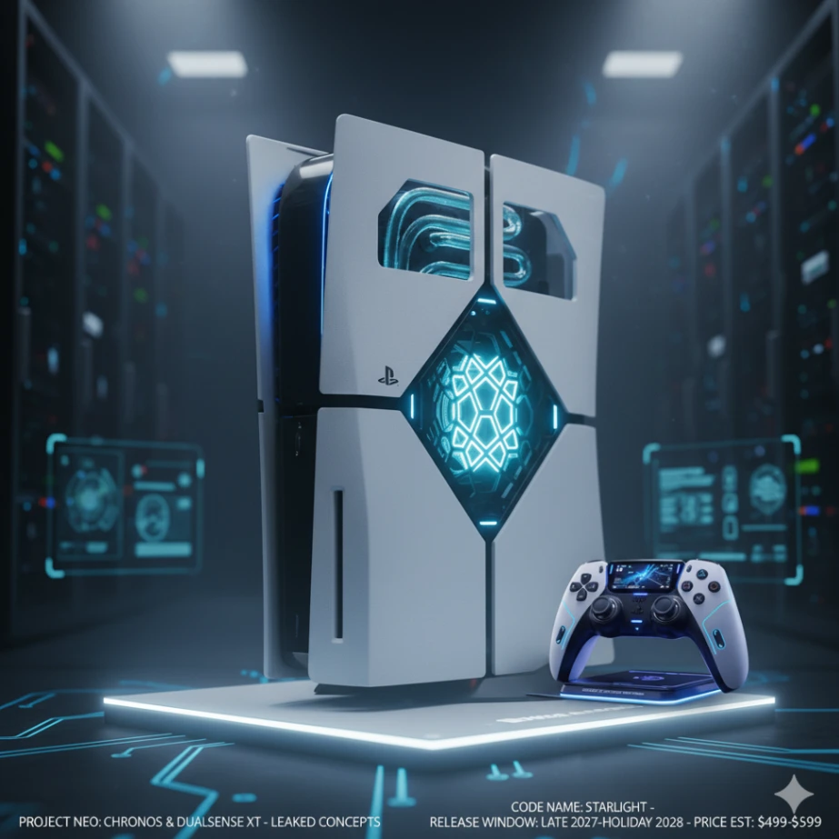 futuristic playstation 6 leaks and rumor